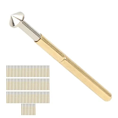 BORDSTRACT P156-E Spring Test Probes 100 Pcs Pack | For PCB Board Testing and Electronic Component Contact thumbnail 1