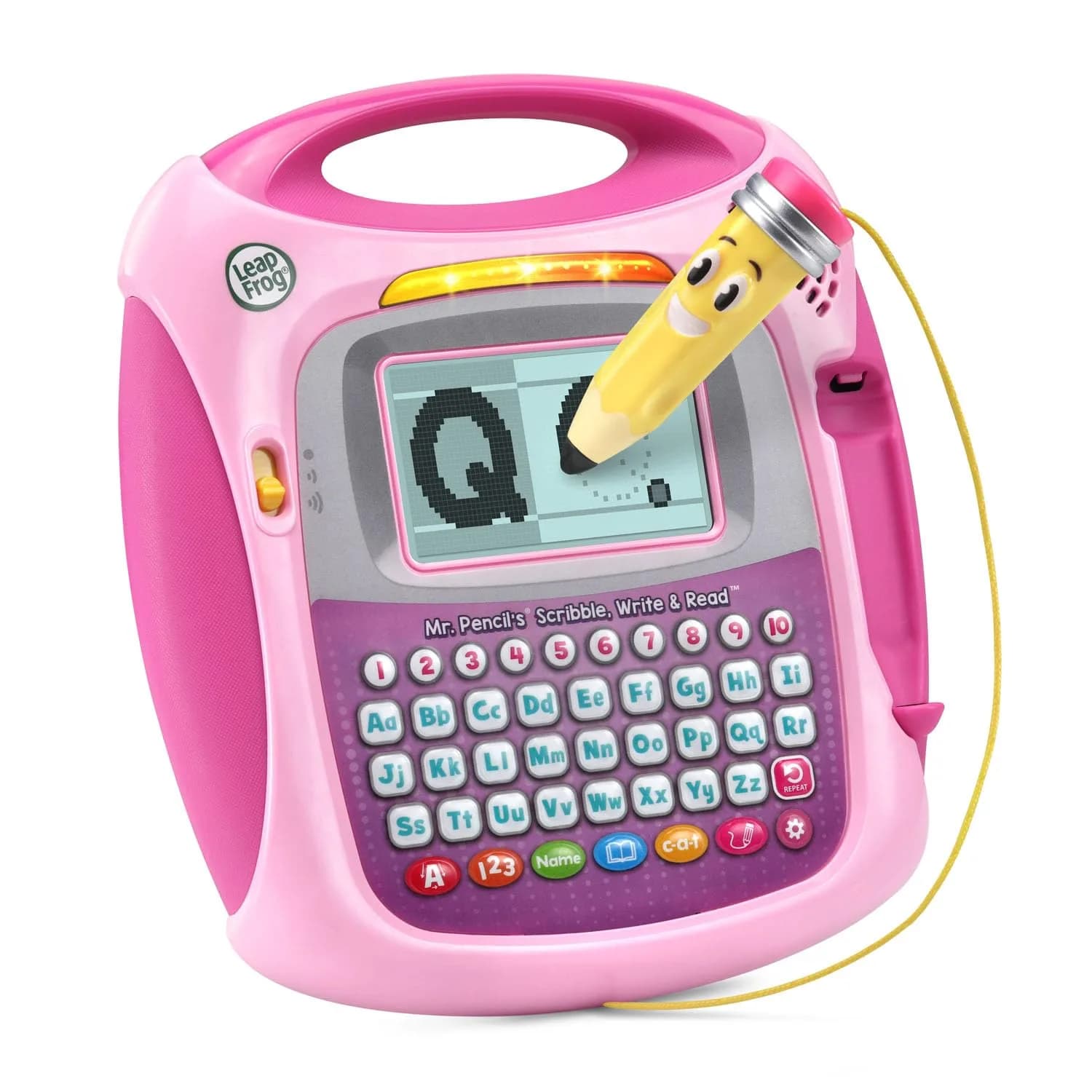 LeapFrog Mr Pencil's Scribble, Write and Read, Pink Electronic Learning Toy | Ages 3+ Years - main product image