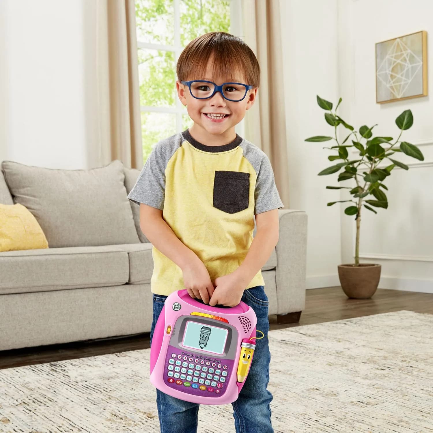 LeapFrog Mr Pencil's Scribble, Write and Read, Pink Electronic Learning Toy | Ages 3+ Years - view 8