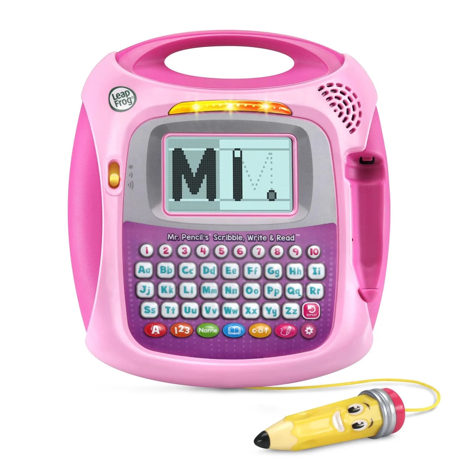 LeapFrog Mr Pencil's Scribble, Write and Read, Pink Electronic Learning Toy | Ages 3+ Years - view 2