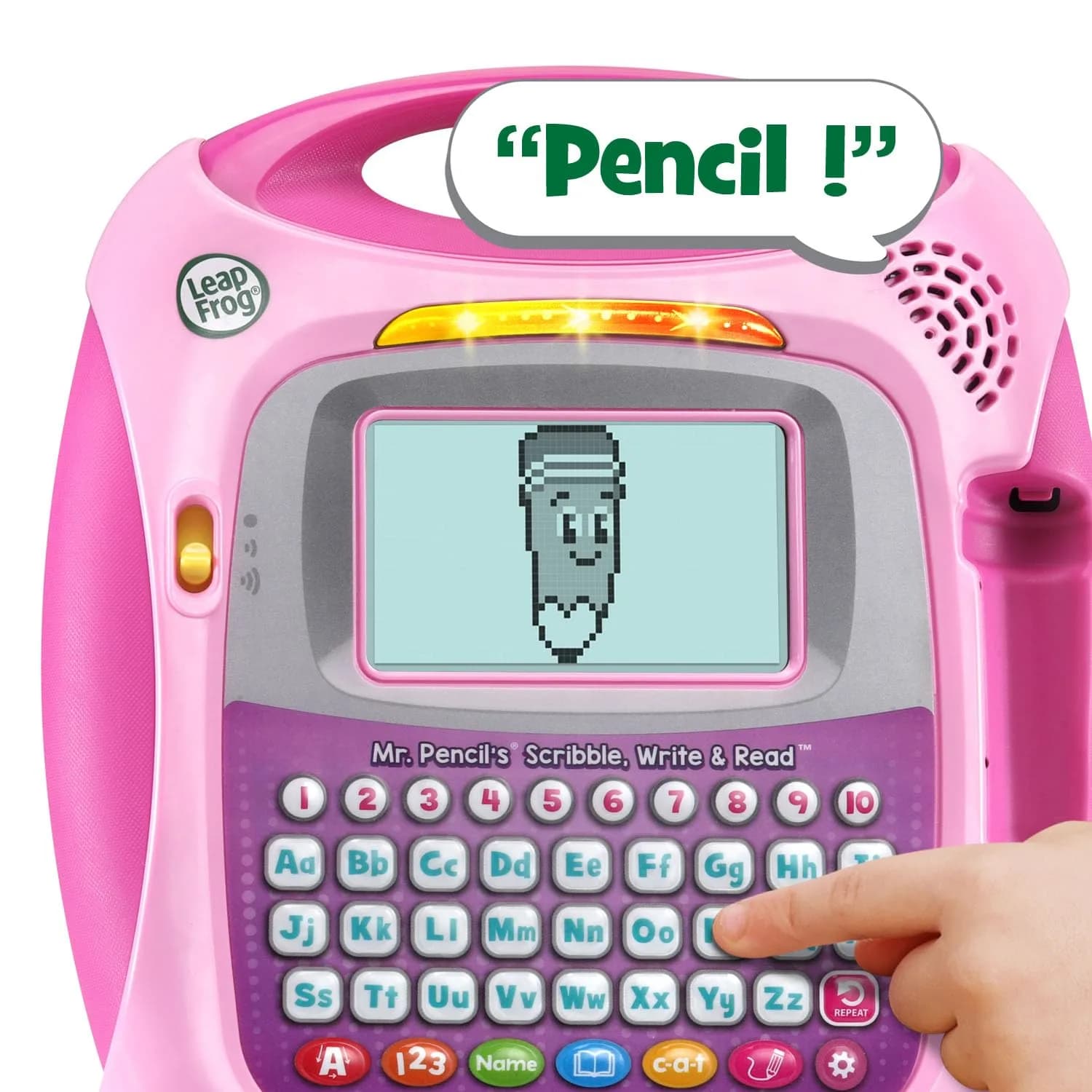 LeapFrog Mr Pencil's Scribble, Write and Read, Pink Electronic Learning Toy | Ages 3+ Years - view 3