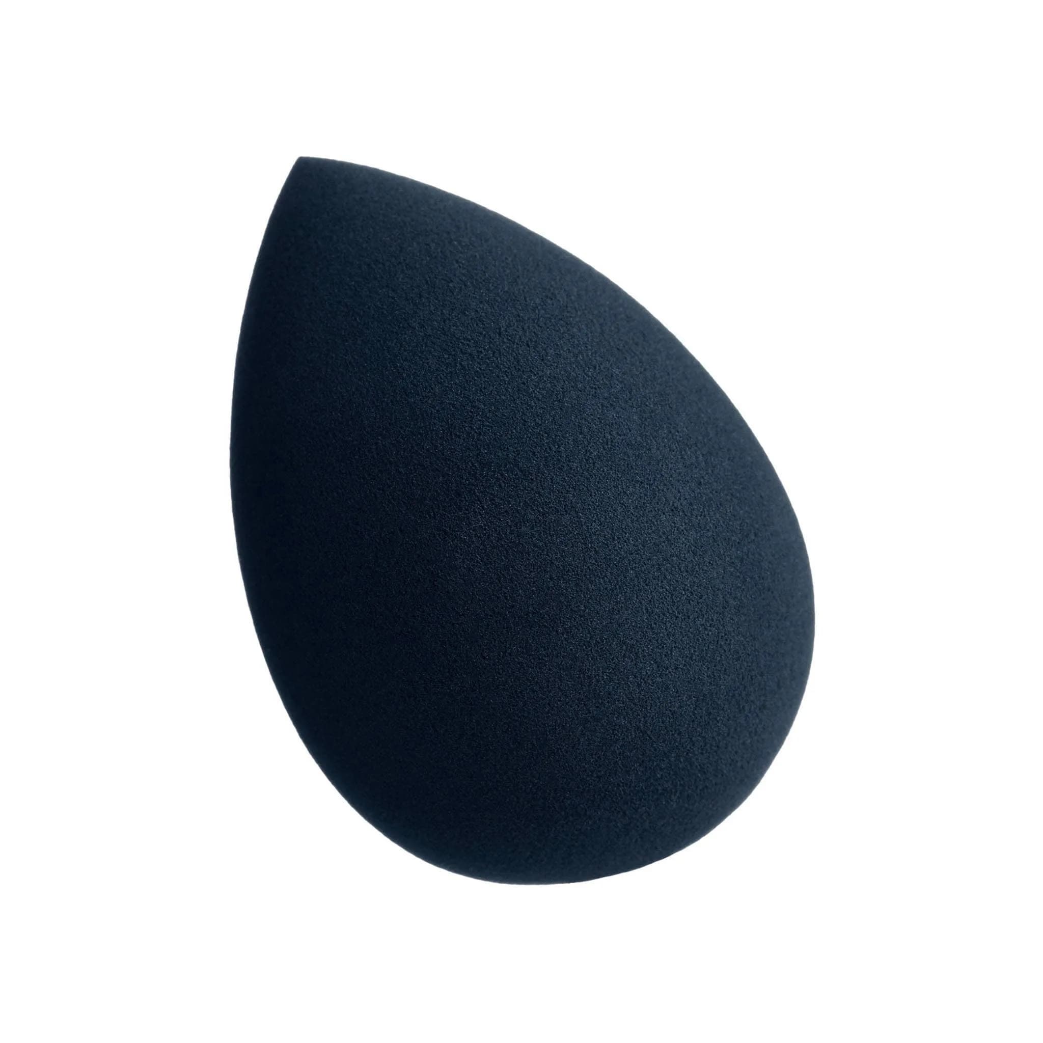 Lune+Aster Complexion Sponge | Latex-Free Makeup Blender for Flawless Finish (1 Count) — Black