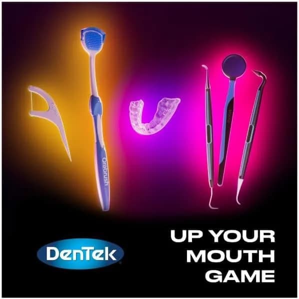 DenTek Complete Clean Variety Pack Floss Picks & Interdental Cleansers 214 Count | Fresh Mint Angles & Slim Brush thumbnail 6