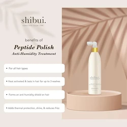 Shibui Peptide Polish Anti Humidity Hair Treatment, 6.5 Fl Oz | Color & Frizz Protection with Vegan Complex thumbnail 2