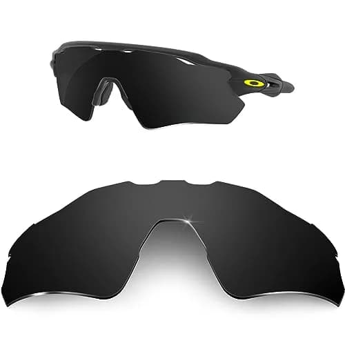 HiCycle2 Replacement Lenses for Oakley Radar EV Path Sunglasses | Polarized Black 55mm thumbnail 1