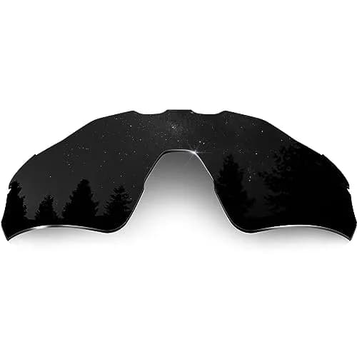 HiCycle2 Replacement Lenses for Oakley Radar EV Path Sunglasses | Polarized Black 55mm thumbnail 2