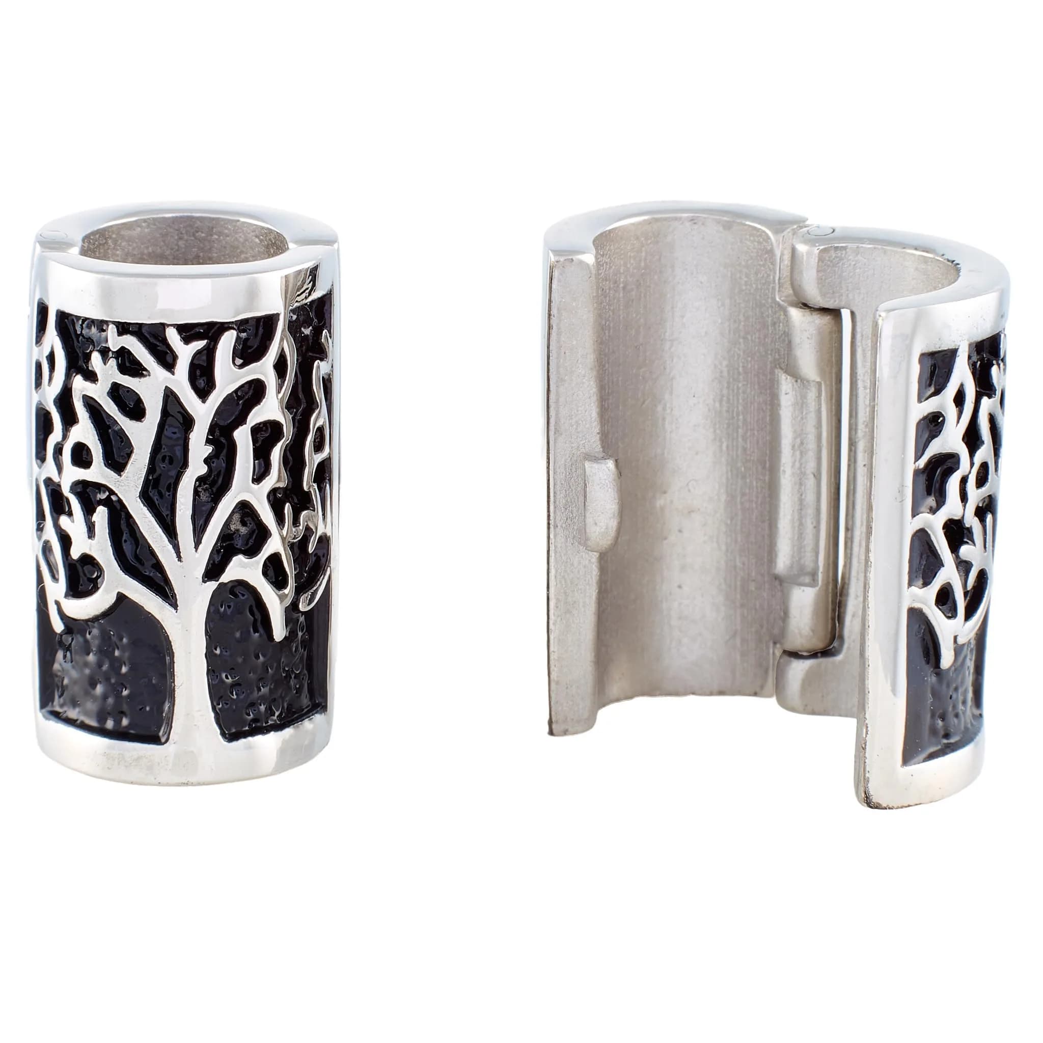 VALHALLA Viking Beard Bead for Men and Women, Clip-On 316L Stainless Steel Tree of Life Charm | Norse Accent — TREE OF LIFE LARGE