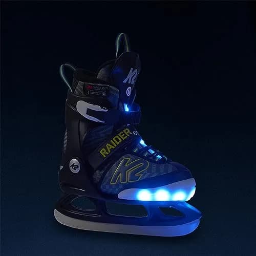 K2 Ice Raider Beam Youth Ice Skates Size 4-8 | Adjustable Support & Stability thumbnail 2