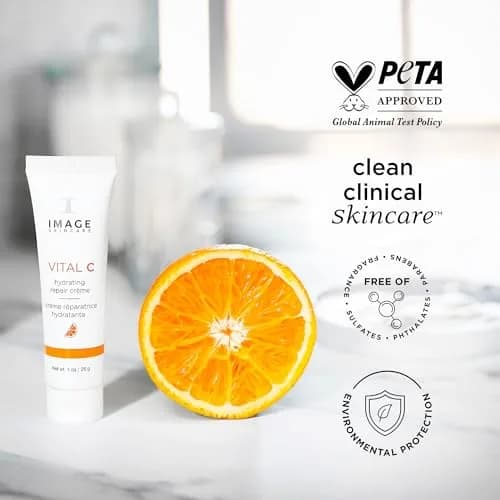 IMAGE Skincare VITAL C Hydrating Repair Crème Face Night Cream with Hyaluronic Acid 29.57ml (1oz) thumbnail 6