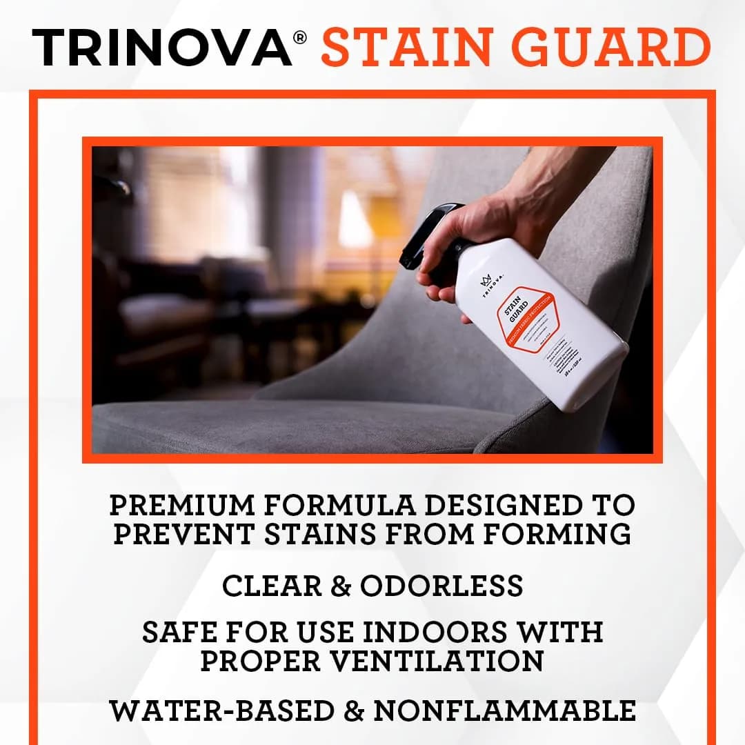 TriNova Stain Guard Fabric Protector Gallon Refill 3785ml (128 fl oz) | Water-Based, Non-Flammable Formula - view 3