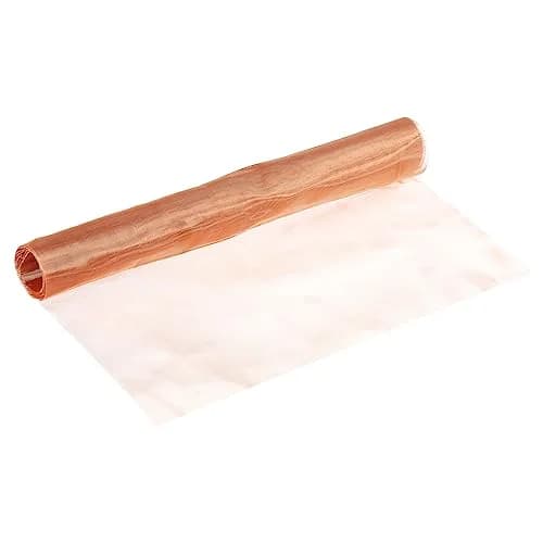 PATIKIL Copper Mesh Screen 12"x39" | 100 Mesh Dense Copper Filter for Gardening & Sealing thumbnail 1