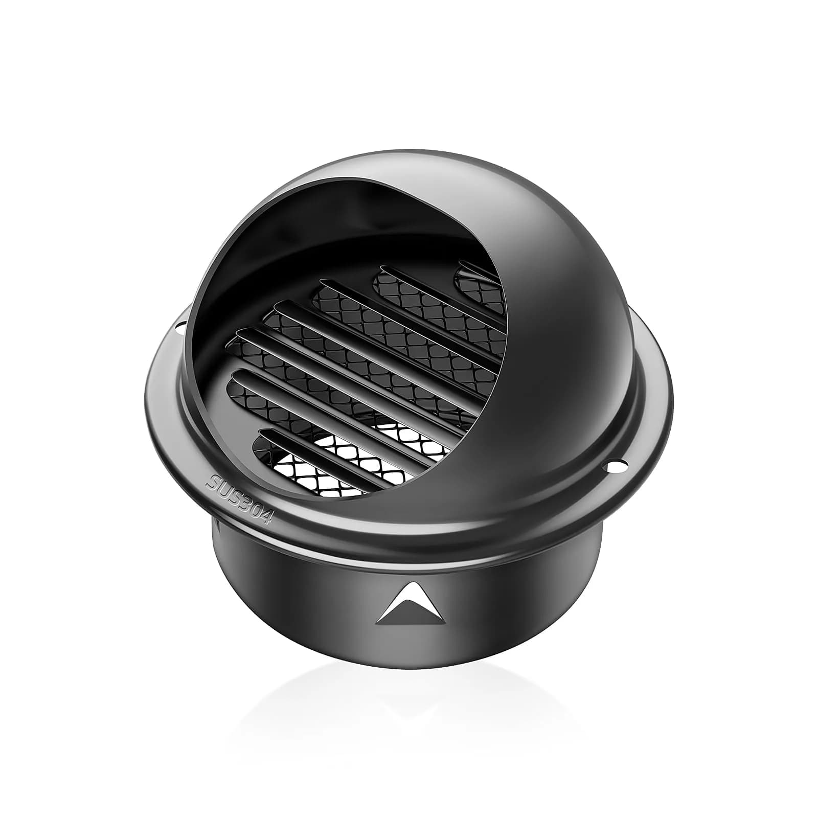 PIIYOOSNN 6" inch Round Wall Vent Cap Stainless Steel Mesh | Windproof & Rainproof HVAC Cover