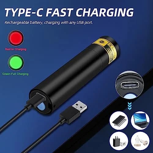 DARKBEAM UV Black Light 395 NM Mini USB-C Powerful Compact thumbnail 5