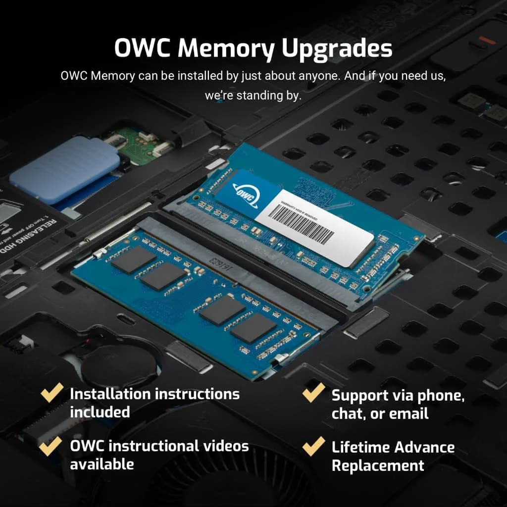 OWC 16GB (2x8GB) DDR4 2666MHz SO-DIMM RAM Kit for Synology NAS - view 4