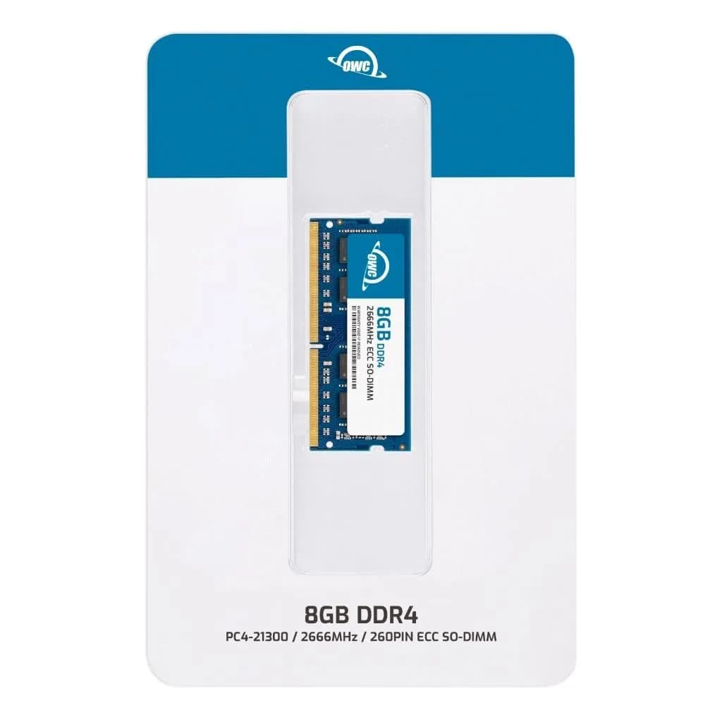 OWC 8GB DDR4 2666MHz SO-DIMM Memory Module | ECC, 1.2V, 260-Pin - view 2