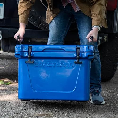 COASTLAND Delta Series 45 QT Rotomolded Cooler | 6-8 Day Ice Retention, Heavy-Duty Insulation thumbnail 7