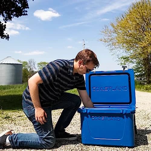 COASTLAND Delta Series 45 QT Rotomolded Cooler | 6-8 Day Ice Retention, Heavy-Duty Insulation thumbnail 8