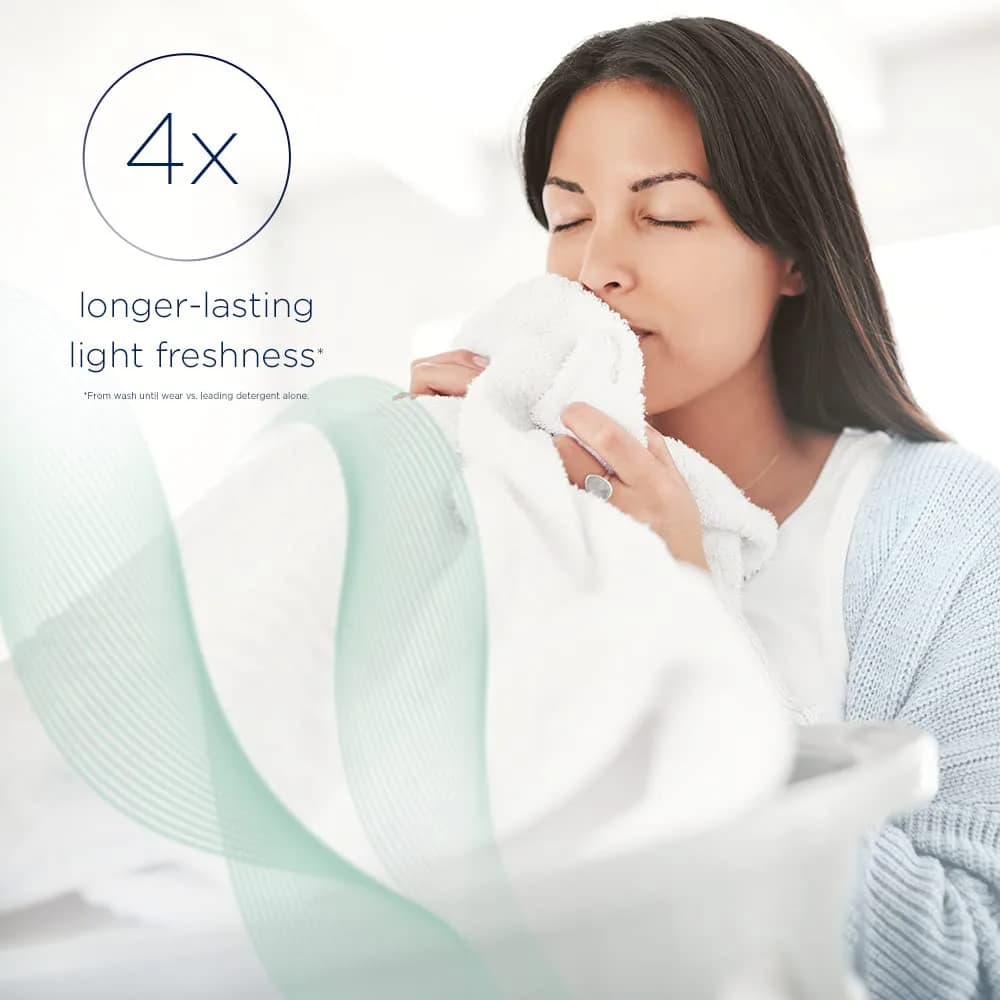 Downy Light Laundry Scent Booster Beads Woodland Rain, 18.2 oz (516 g) | Long-Lasting Freshness Without Heavy Perfumes - view 2