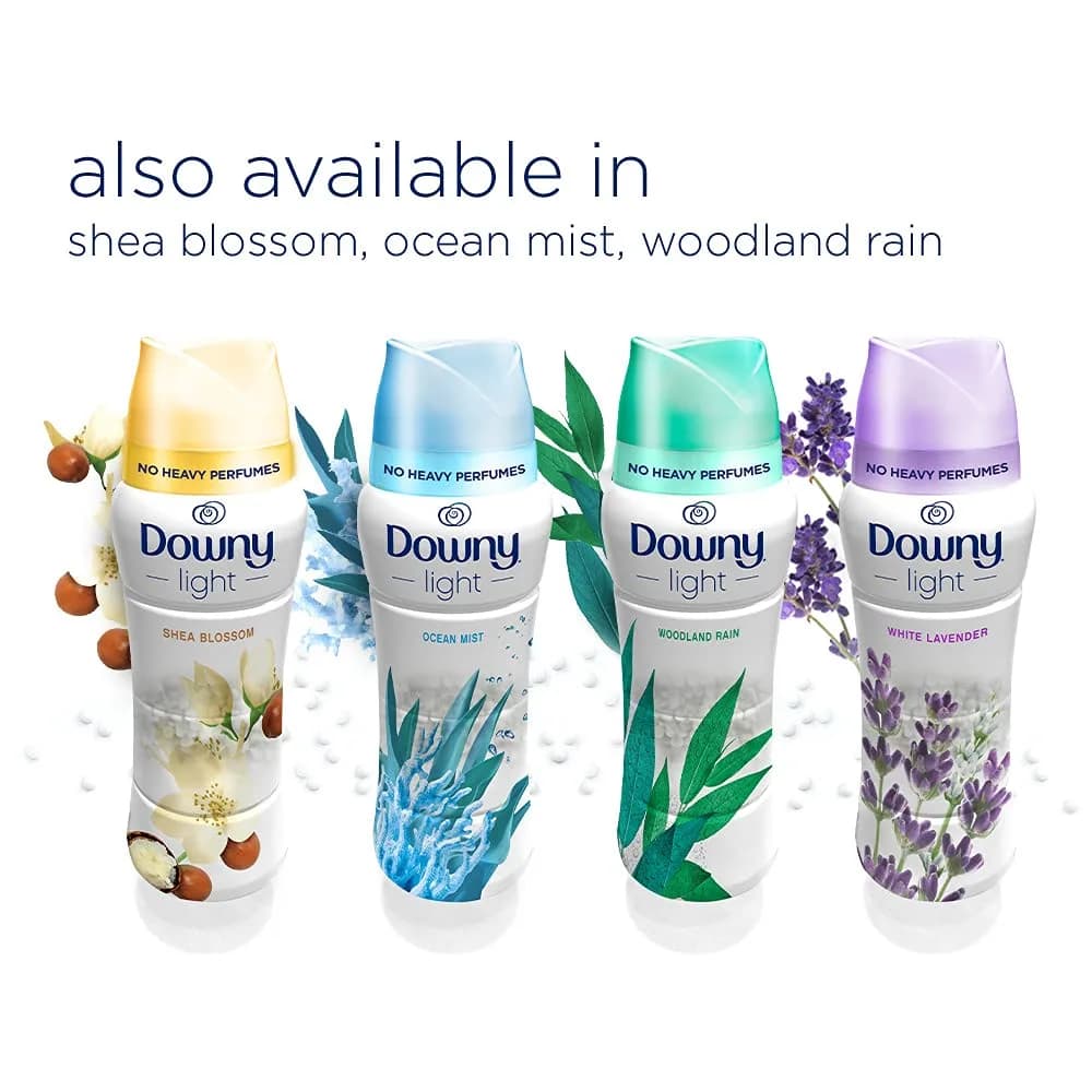 Downy Light Laundry Scent Booster Beads White Lavender 380g (13.4 OZ) | Long-Lasting Freshness Without Heavy Perfumes - view 7
