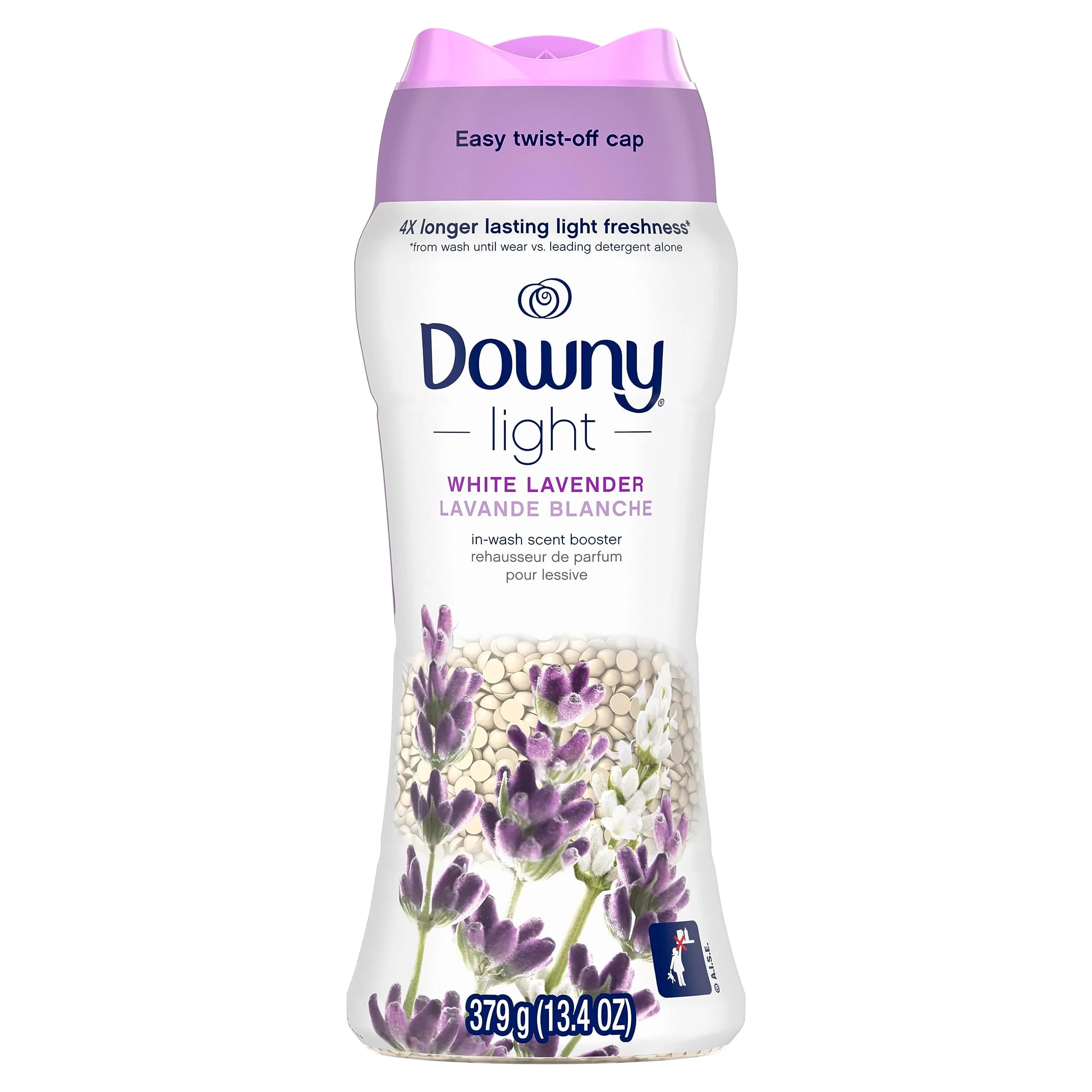 Downy Light Laundry Scent Booster Beads White Lavender 380g (13.4 OZ) | Long-Lasting Freshness Without Heavy Perfumes - view 8