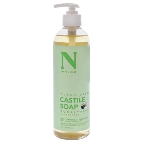 Dr. Natural Castile Liquid Soap - Multi-Use Body Wash, Shampoo & Face Wash | Hydrating, Plant-Based (70-120 chars) thumbnail 1