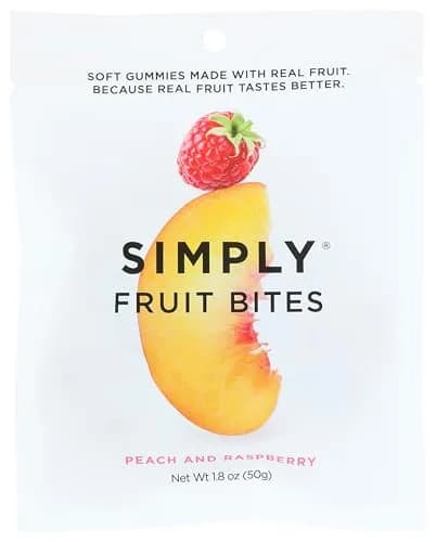 Simply Gum Really Real Gummies 1.8 oz | Real Fruit, No Artificial Flavors, Vegan & Gluten-Free thumbnail 1