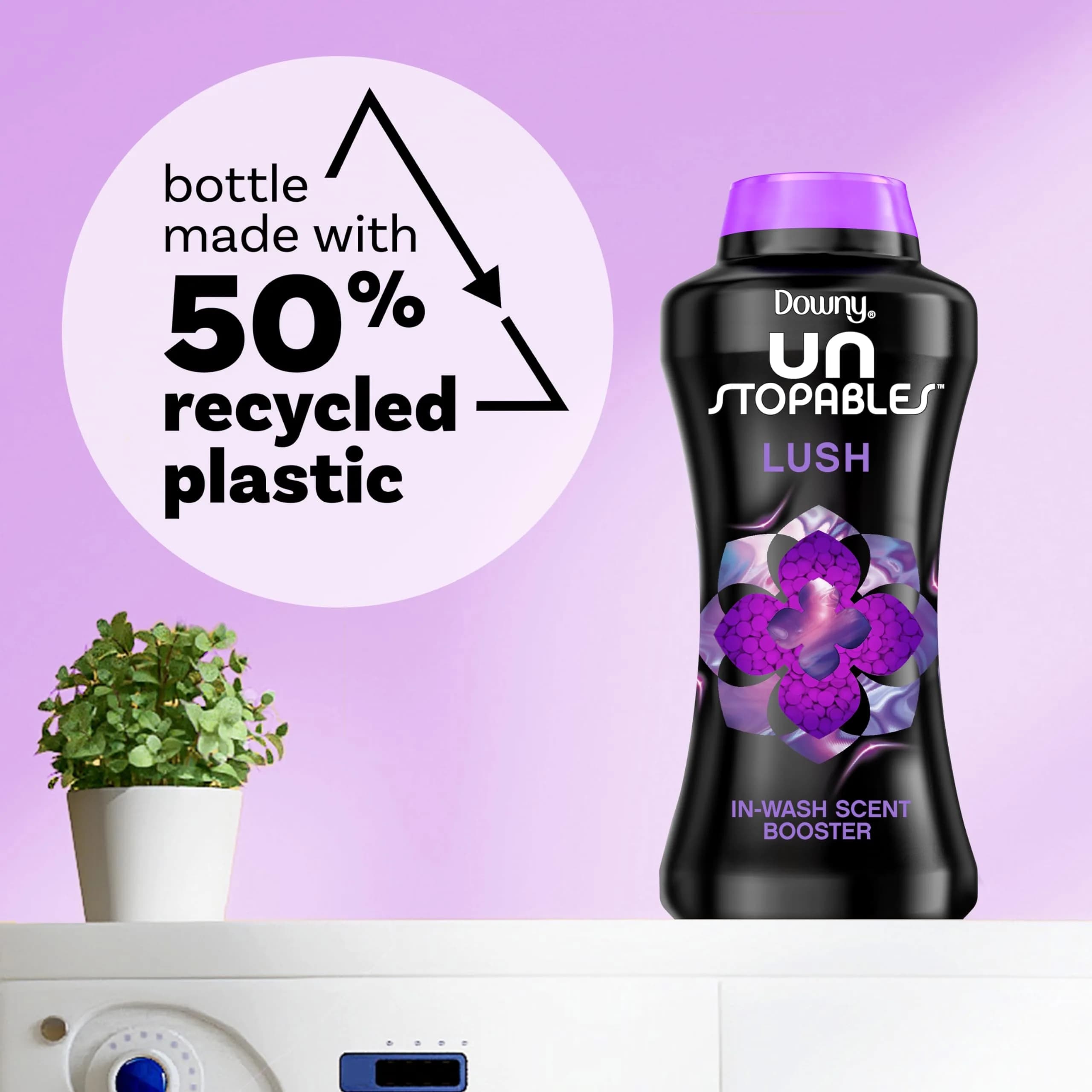 Downy Unstopables In-Wash Scent Booster Beads Lush Scent 380g (13.4 oz) | Long-Lasting Freshness with Odor Protection - view 8