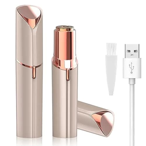 LAIKME Facial Hair Remover for Women - Lady Face Epilator - USB Rechargeable, Gentle & Precise (110-120 chars) thumbnail 1