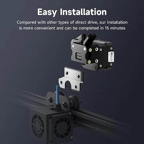 Creality Ender 3 Sprite Direct Drive 3D Printer Extruder Upgrade Kit with Dual Gear, High Torque | Compatible with Ender 3 Series thumbnail 5