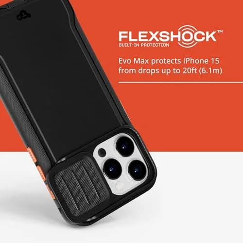 tech21 Evo Max case for iPhone 15 Pro Max | Impact & MagSafe Protection thumbnail 4