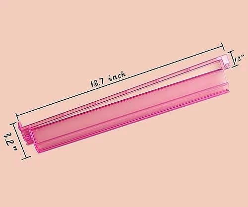 Mose Cafolo Multicolor Clear Acrylic American Mahjong Racks Pushers 47.5cm (18.7 Inch) | Integrated Design for Seamless Play thumbnail 2