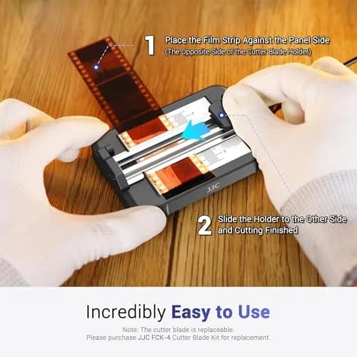 Kiorafoto 35mm 120 Film Cutter with Backlit Panel | Precise, Stable & Easy to Use for Film Processing thumbnail 5