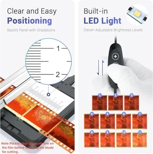 Kiorafoto 35mm 120 Film Cutter with Backlit Panel | Precise, Stable & Easy to Use for Film Processing thumbnail 2