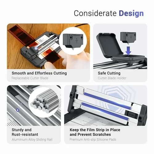 Kiorafoto 35mm 120 Film Cutter with Backlit Panel | Precise, Stable & Easy to Use for Film Processing thumbnail 3