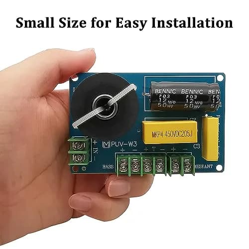 HiQltyla 3 Way Speaker Crossover 200W PUV-W3 | 100mm (3.9") ABS Board, 4-8 Ohm thumbnail 5