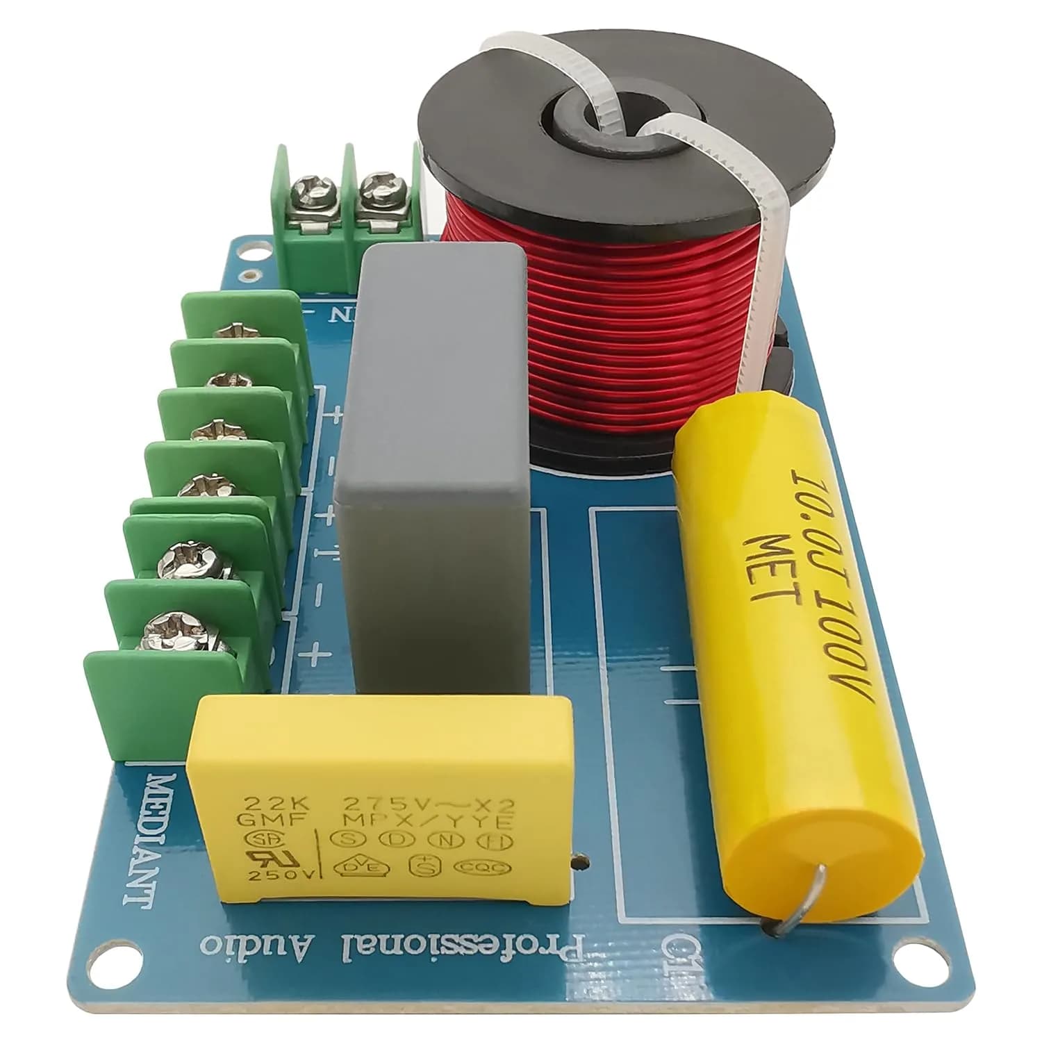 HiQltyla 3 Way Speaker Crossover 200W Passive for HiFi Home Audio 4-8 Ohm | PUV-W3 Model thumbnail 4