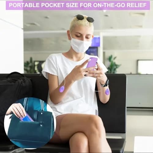 Belifu TENS & PMS Muscle Stimulator 24 Modes | Pain Relief & Therapy Device with 10 Pads thumbnail 5