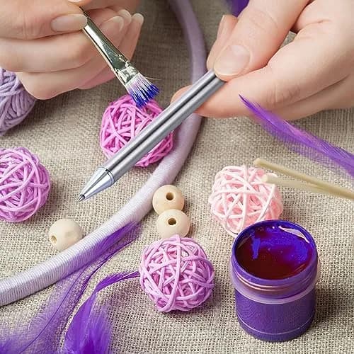 Qilery 25 Set Stainless Steel Blank Epoxy Pens | Smooth Ink Flow for DIY Crafts thumbnail 6