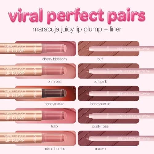 tarte maracuja juicy lip liner – Creamy, Matte, Lip Liner with Hyaluronic Acid, Vegan & Cruelty-Free, full size, soft pink | Hydrating, Matte Finish thumbnail 5