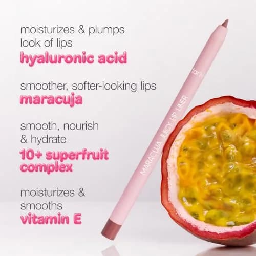 tarte maracuja juicy lip liner – Creamy, Matte, Lip Liner with Hyaluronic Acid, Vegan & Cruelty-Free, full size, soft pink | Hydrating, Matte Finish thumbnail 7