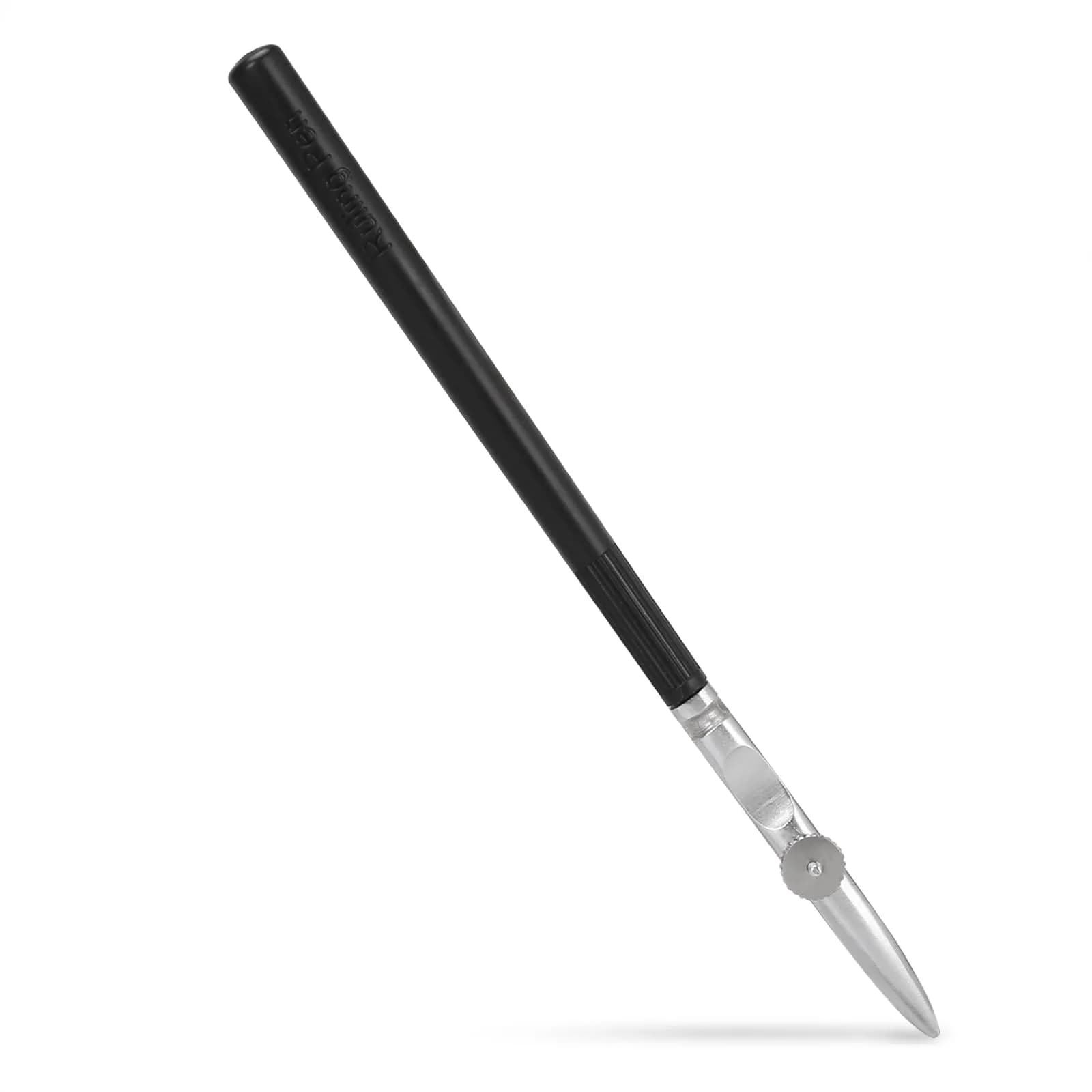 LOONENG Ruling Pen for Masking Fluid, Fine Line Drawing, Technical Cartography & Calligraphy, 0.5mm (0.02 inch) — Black / Cross Hinged