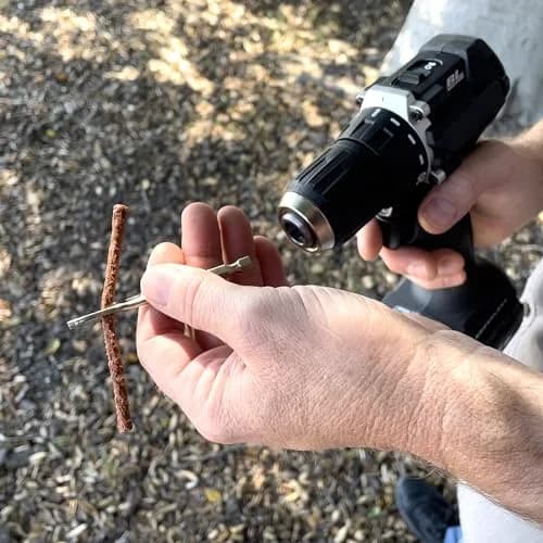 Slime 20501 Tire Plug Drill Bit Kit, 2-Piece Set | Alloy Steel Construction for Easy Tire Repair thumbnail 3