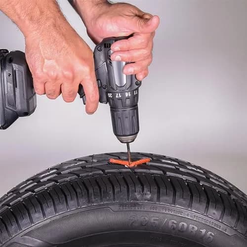 Slime 20501 Tire Plug Drill Bit Kit, 2-Piece Set | Alloy Steel Construction for Easy Tire Repair thumbnail 4