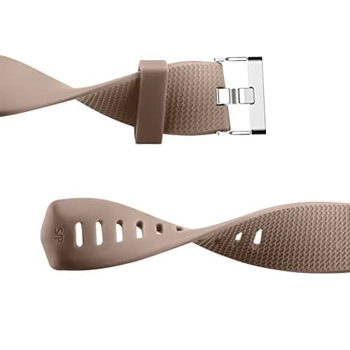 AK 3 Pack Sport Bands for Fitbit Charge 2, Large (Starlight/Milk Tea/Smoke Violet) | Adjustable Silicone Straps thumbnail 3