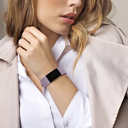 AK Sport Bands 3-Pack for Fitbit Charge 2 | Small Size, Light Pink/Baby Blue/Light Purple thumbnail 6