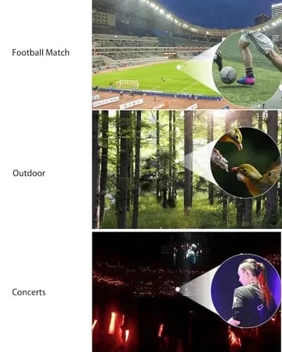 WenTigDY Mini Monocular Telescope 2000X24mm | 8000M-80000M Field of View thumbnail 6