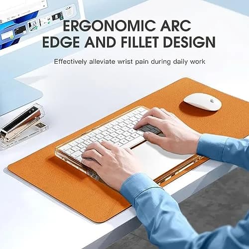 HEWYIOS Acrylic Keyboard Stand and Trackpad Holder for Apple Magic Keyboard 2th/3th | Ergonomic Design thumbnail 5