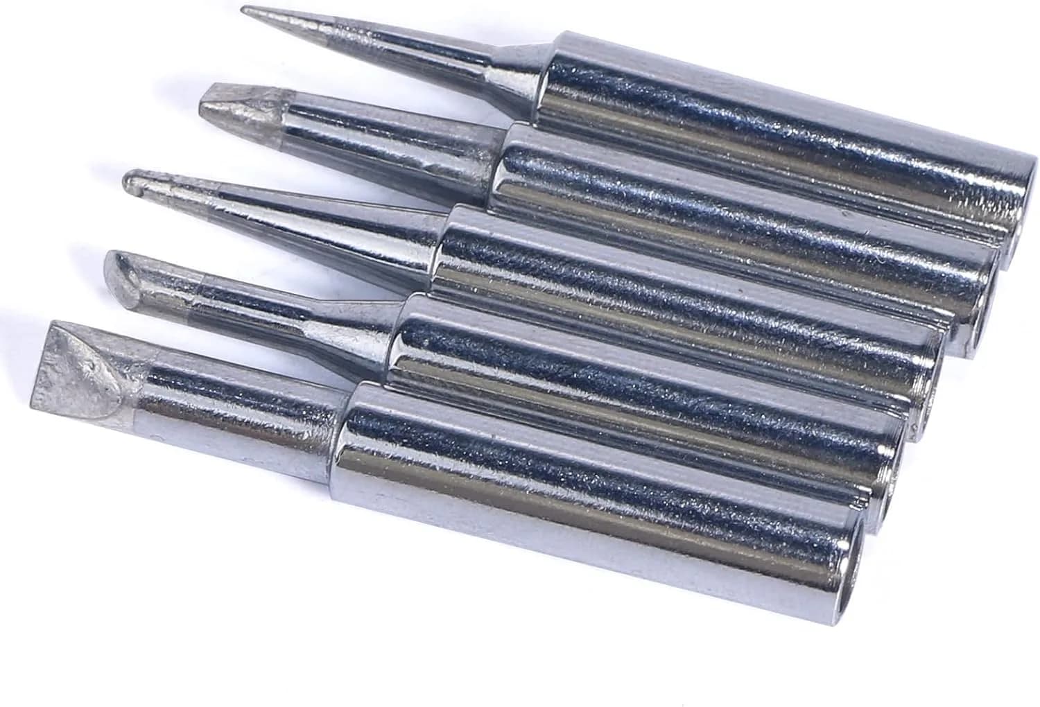 WEP #1400 Soldering Iron Tips Set (5PCS) Long-Life Type for WEP 927-IV, 948-III, 926LED V1, 948DQ-III, and 938BD-I Soldering Station