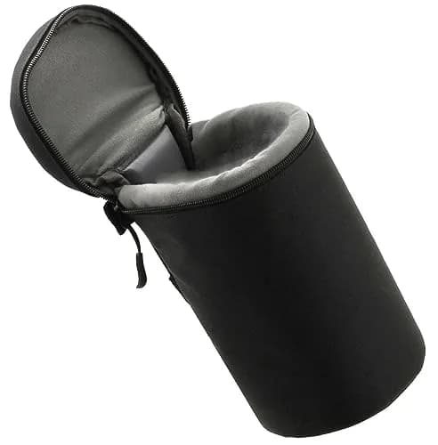 Navitech Water Resistant Camera Lens Case | Compatible with Canon RF 100-400mm F5.6-8 USM | Black thumbnail 3