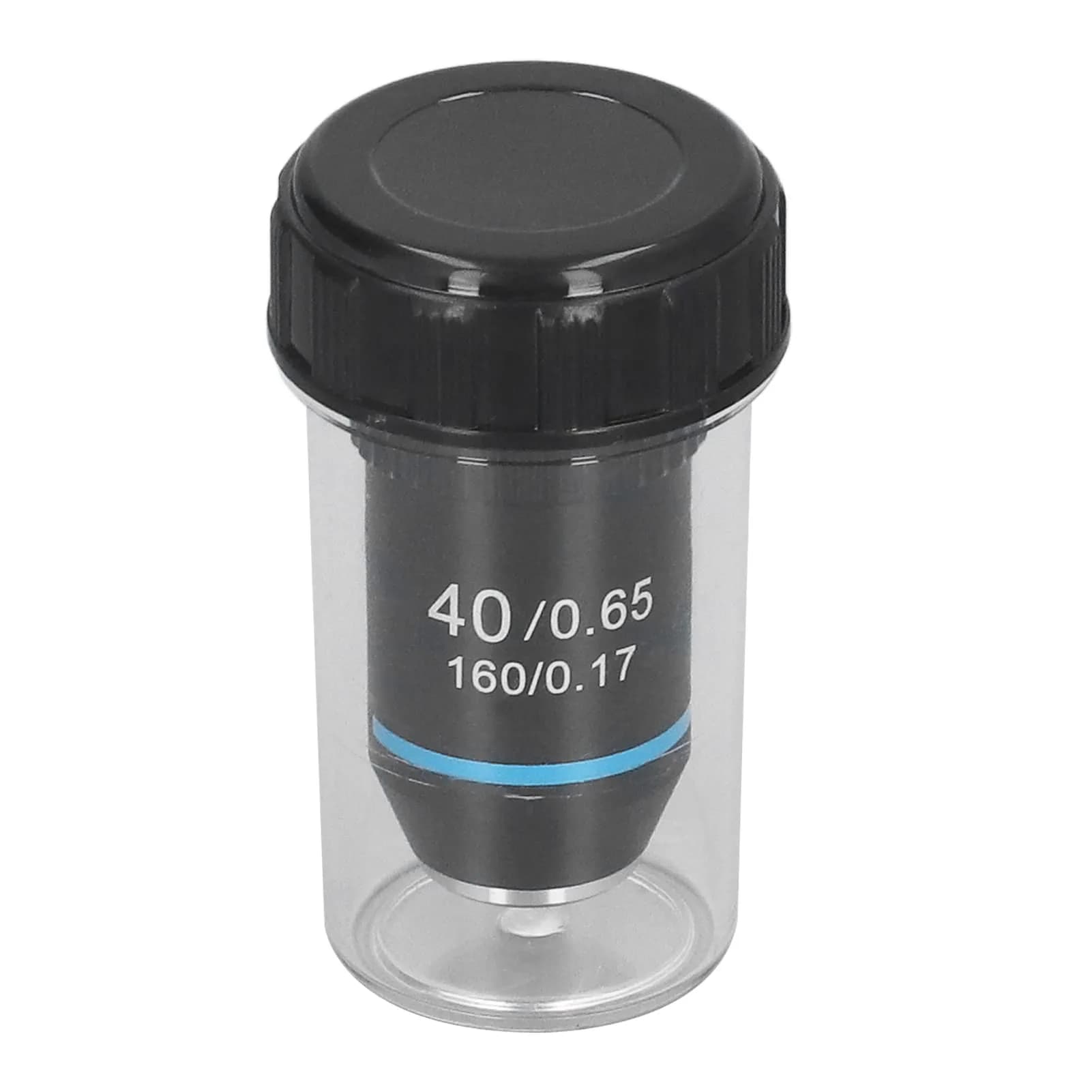 Fafeicy 40X Achromatic Microscope Objective Lens | Brass, 20.2mm RMS Interface, Bright & Sharp Imaging